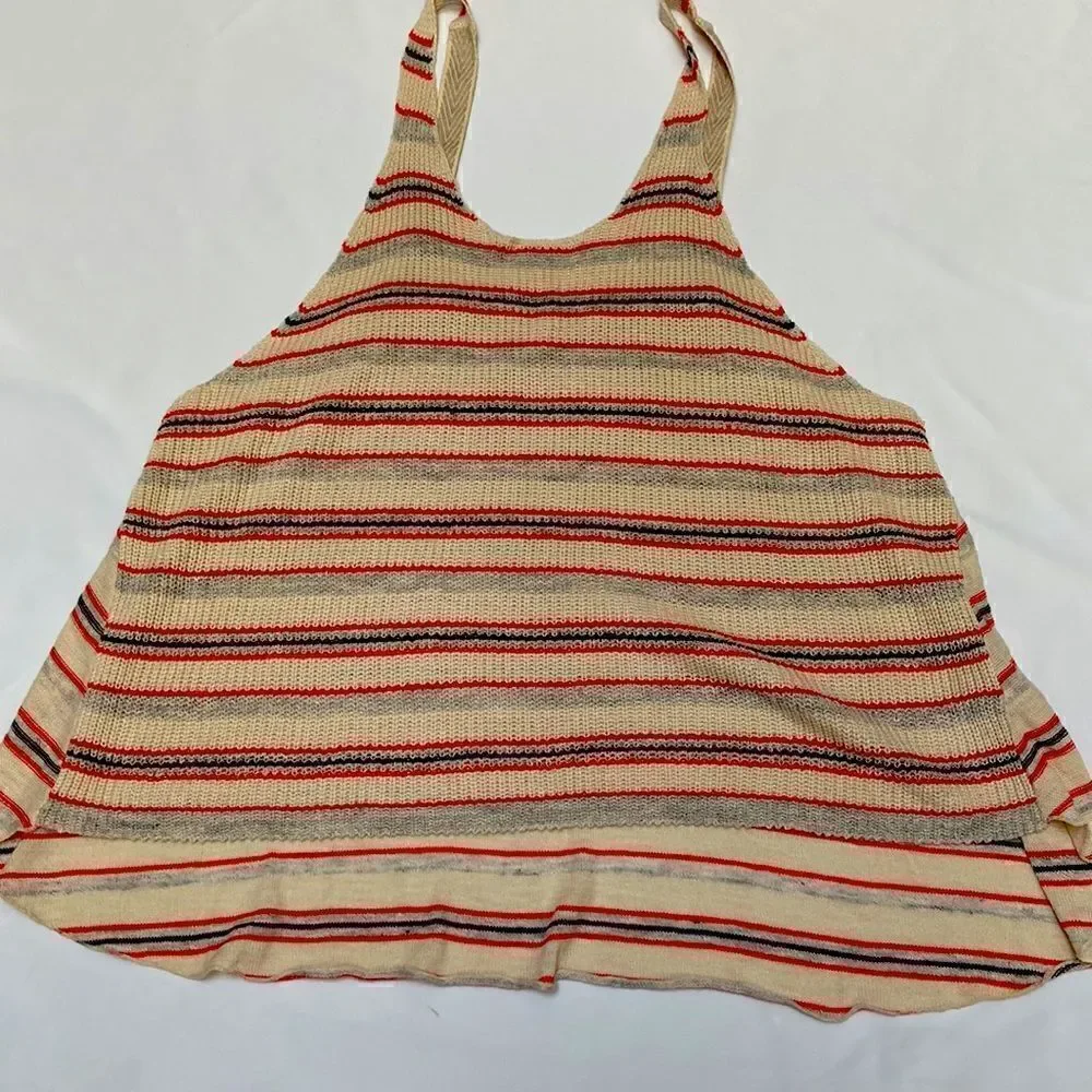Free People Knitted Striped Tank